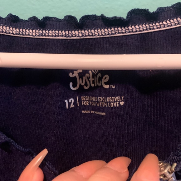 Justice off the shoulder top - Picture 2 of 3